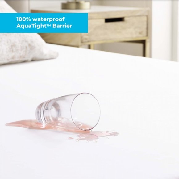 Linenspa Premium Mattress Protector for Liquids/Dust Mites/Allergen Sz Twin XL - Picture 4 of 7